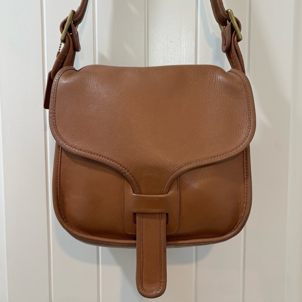 Vintage Coach Courier Shoulder Bag